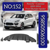 Front Bumper Lower Air Deflector Spoiler 95850506100 Compatible With PORSCHE CAYENNE 2011-2014